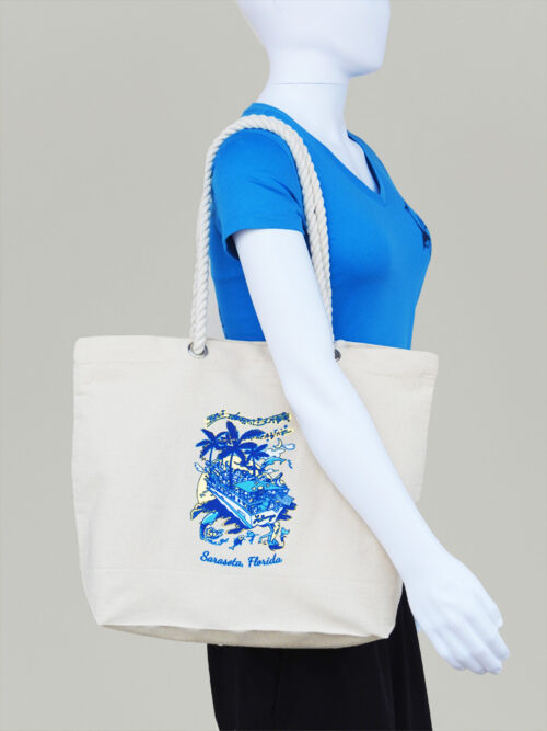 LeBarge Tote Bag Artwork Back