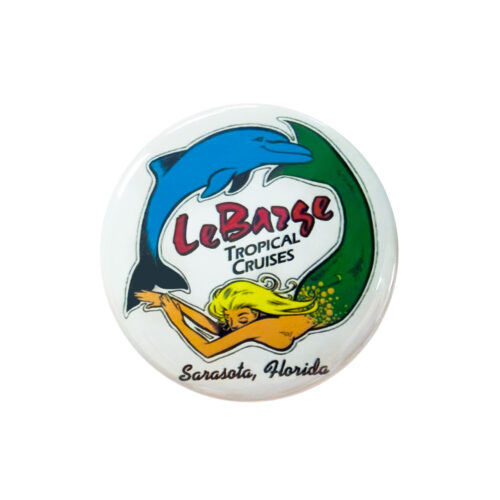 LeBarge round Fridge Magnet