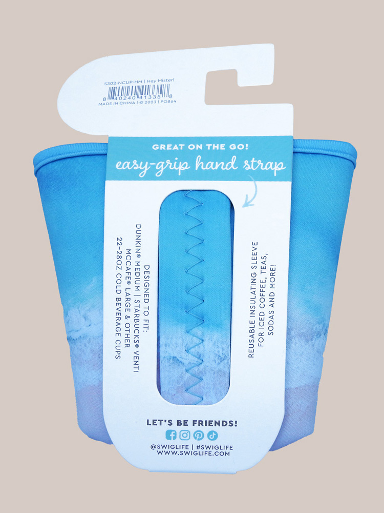 LeBarge Coolie Cup Sleeve Back